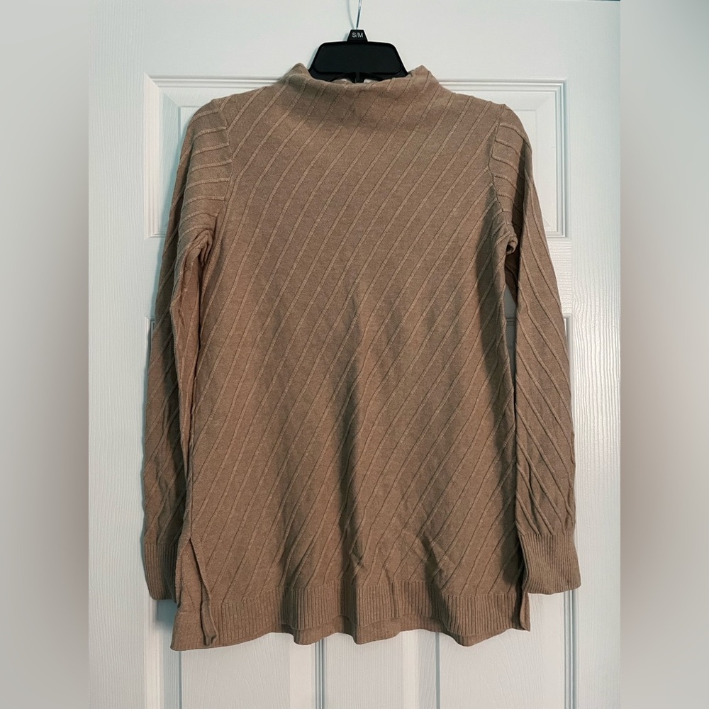 Vince Camuto Taupe Turtleneck Sweater
